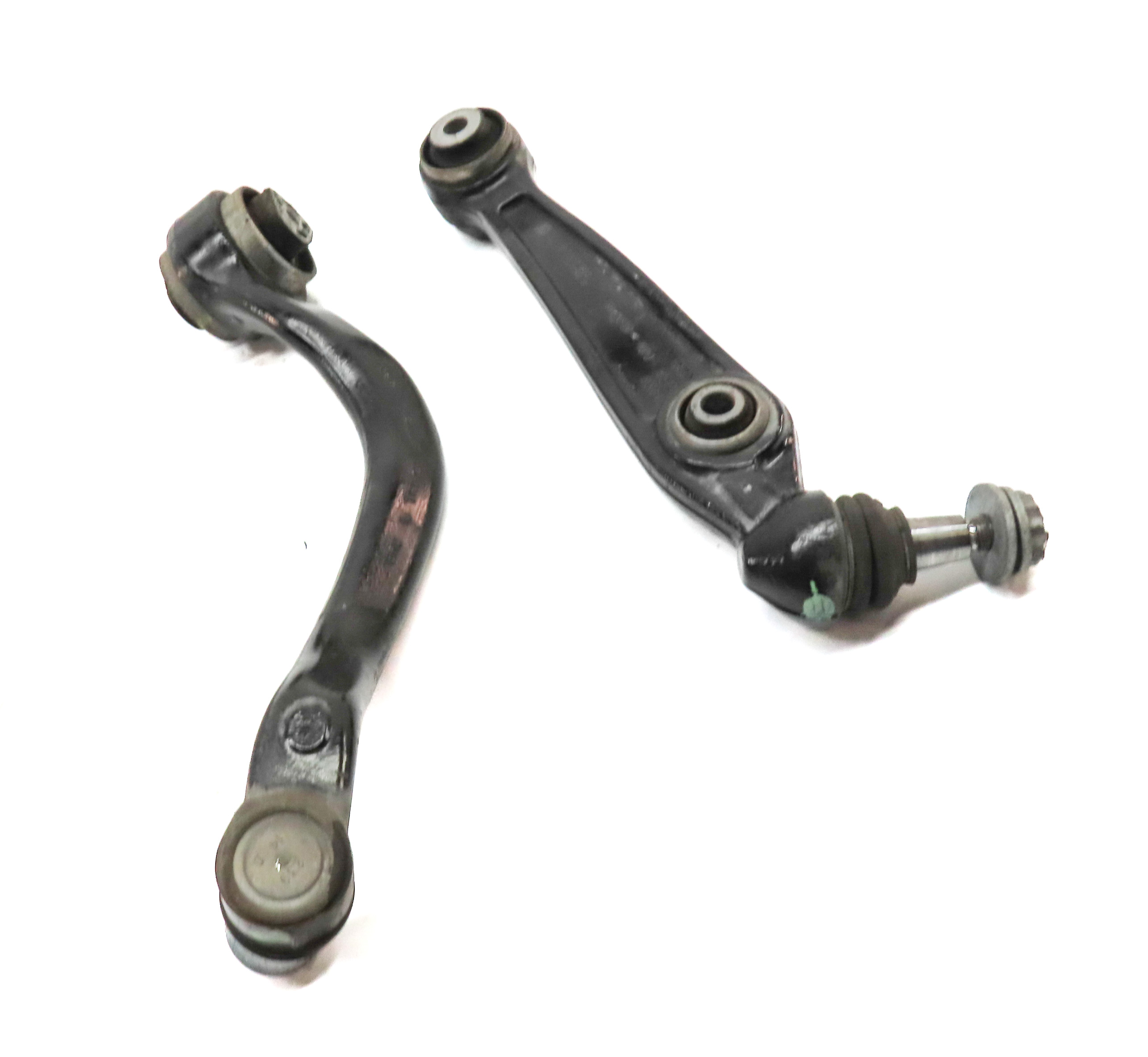 2014-2019 BMW X5 X6 (F15 F16) LEFT FRONT DRIVER CONTROL ARM SET-2 (w/o ACTIVE) — exact item pictured